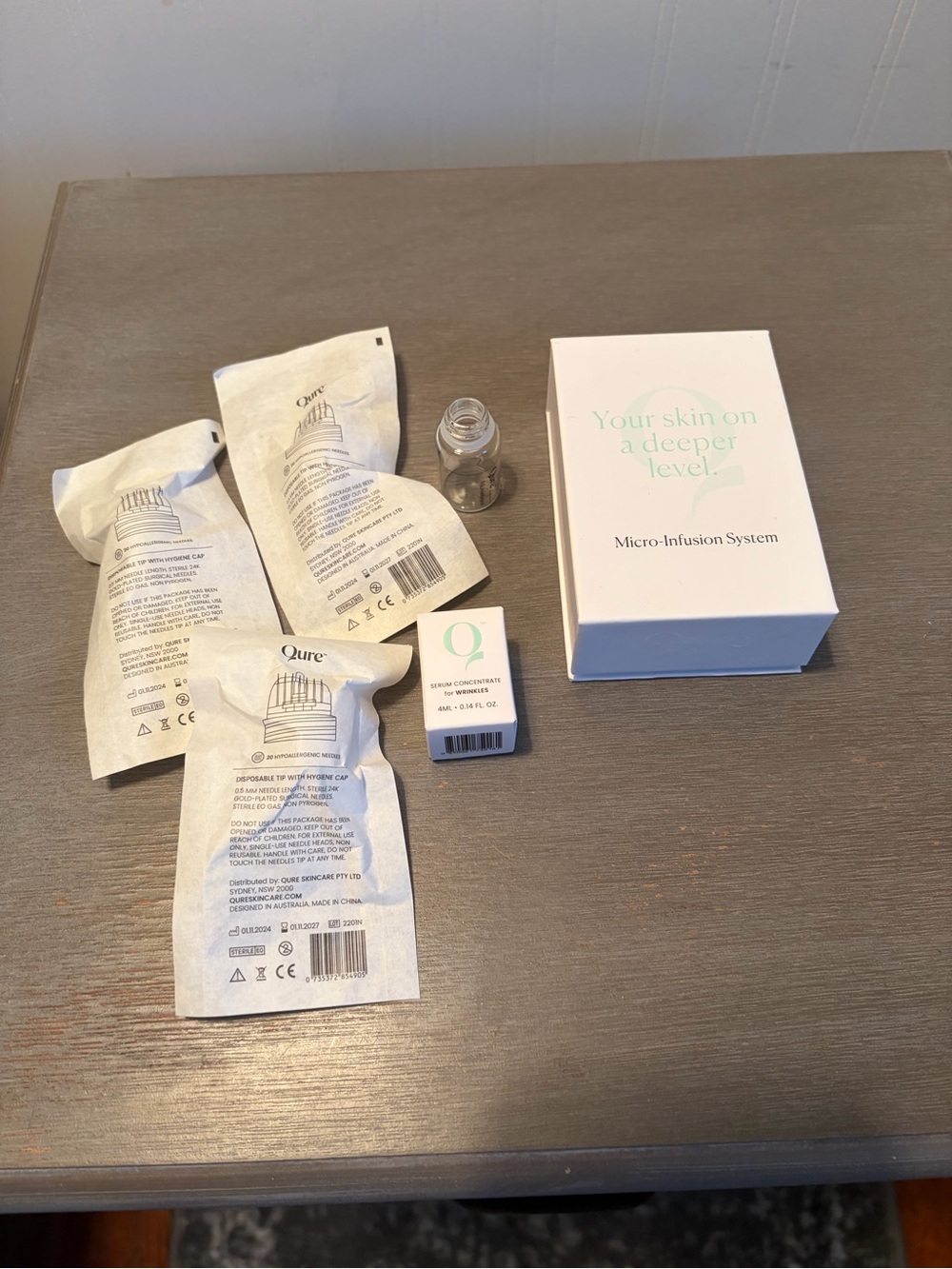 Qure Micro-Infusion System – Skin Infusion Kit